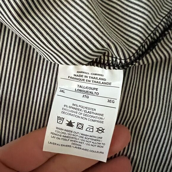 Nike Dri-FIT Player Men's Striped Golf Polo - Picture 6 of 7